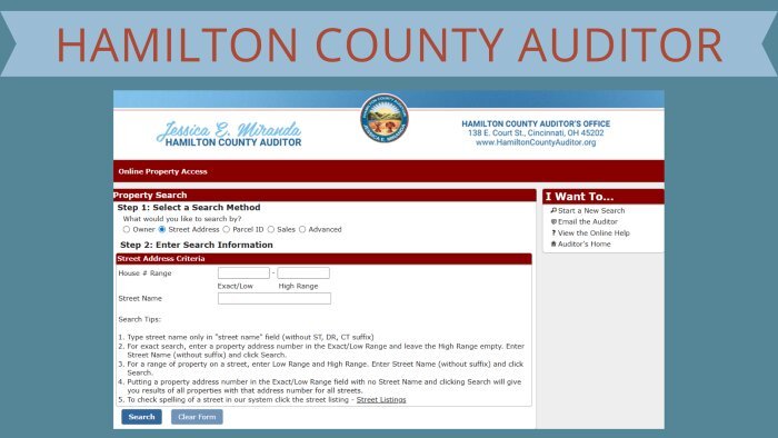 Hamilton-County-Auditor-Property-Search